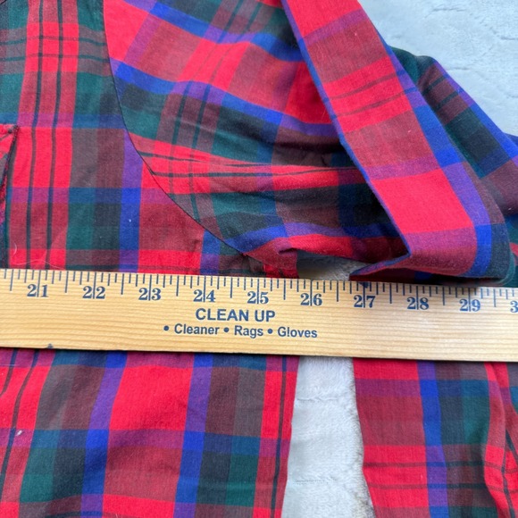 VTG Corzini Plaid Snap Pearl Button Western Shirt Mens XL Tall  Made in USA - Picture 8 of 12